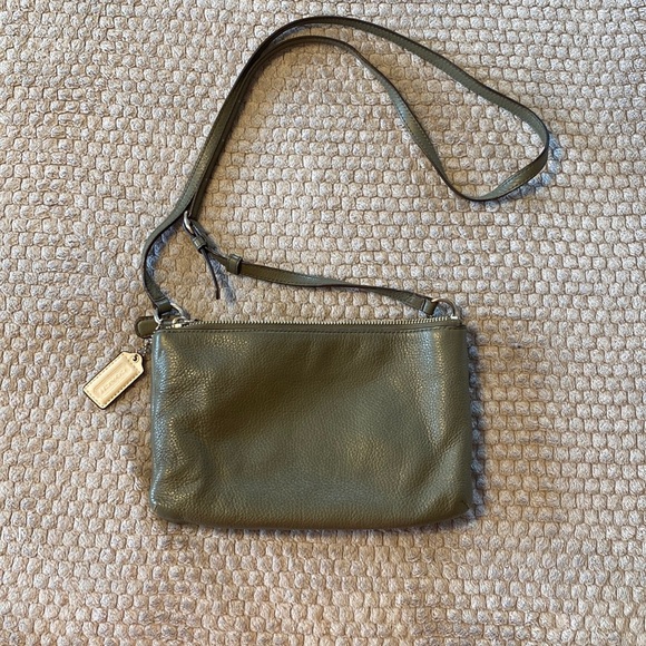 Coach Bags Coach Lyla Army Green Crossbody Bag Poshmark